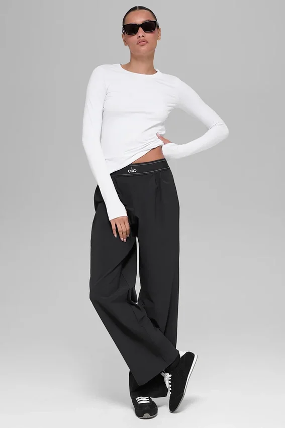 Alosoft Finesse langermet – hvit