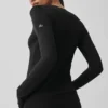 Alosoft Finesse langermet – svart