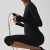 Alosoft Finesse langermet – svart