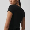 Alosoft Finesse-T-skjorte – svart