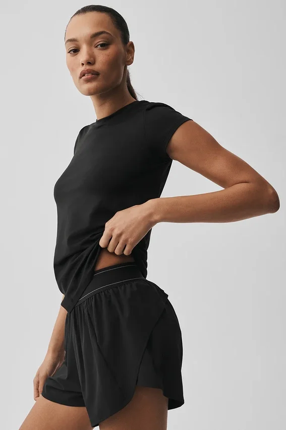 Alosoft Finesse-T-skjorte – svart