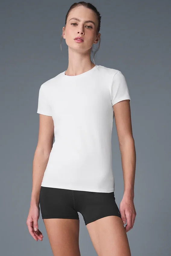 Alosoft Finesse Tee – Hvit