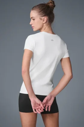 Alosoft Finesse Tee – Hvit