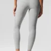 Alosoft High-Waist 7/8 Better Together Tights – Athletic Heather Grey