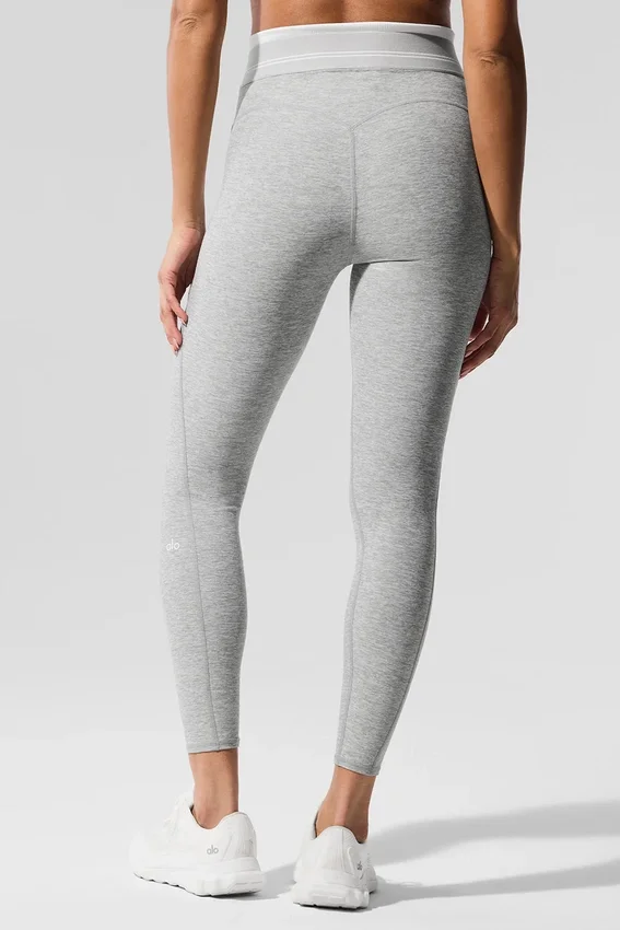 Alosoft High-Waist 7/8 Better Together Tights – Athletic Heather Grey