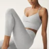 Alosoft High-Waist 7/8 Highlight Tight – Athletic Heather Grey