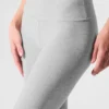 Alosoft High-Waist 7/8 Highlight Tight – Athletic Heather Grey