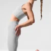 Alosoft High-Waist 7/8 Highlight Tight – Athletic Heather Grey