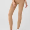 Alosoft High-Waist Head Start Tights – Toasted Almond