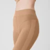 Alosoft High-Waist Head Start Tights – Toasted Almond