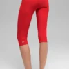 Alosoft High-Waist Iconic 90's Capri – knallrød