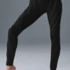 Alosoft High-Waist Sunray Legging – svart/hvit