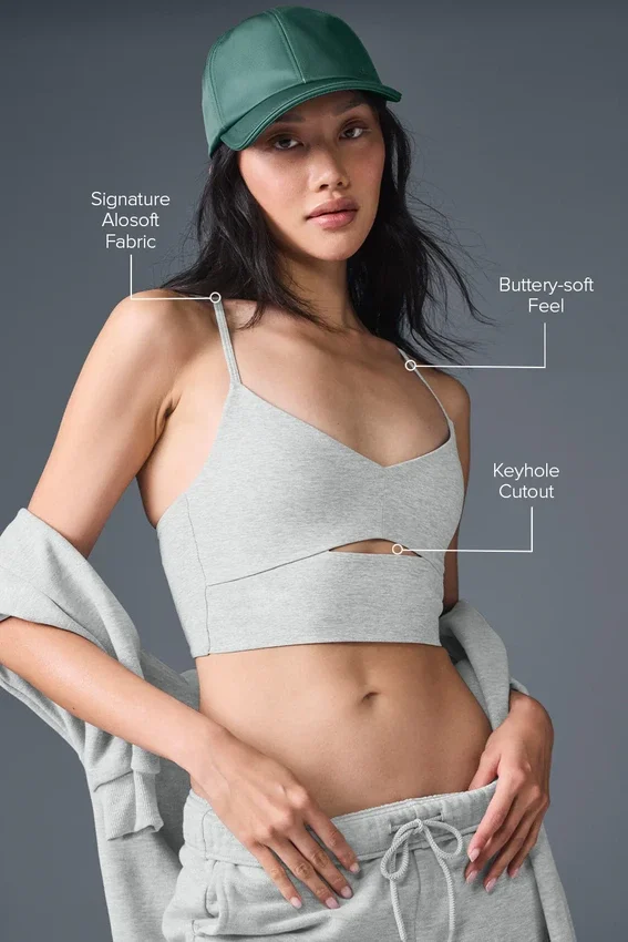 Alosoft Highlight-BH – Athletic Heather Grey