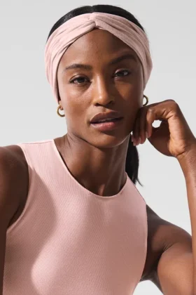 Alosoft-pannebånd – Pink Quartz Heather