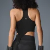 Alosoft Ribbed Revelation Tank – Svart