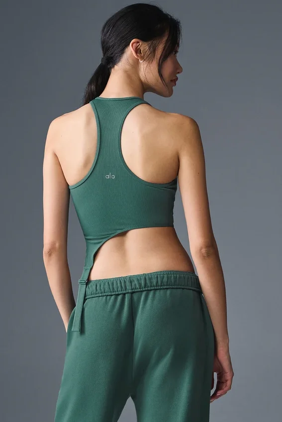 Alosoft ribbet Revelation-tank – Winter Ivy