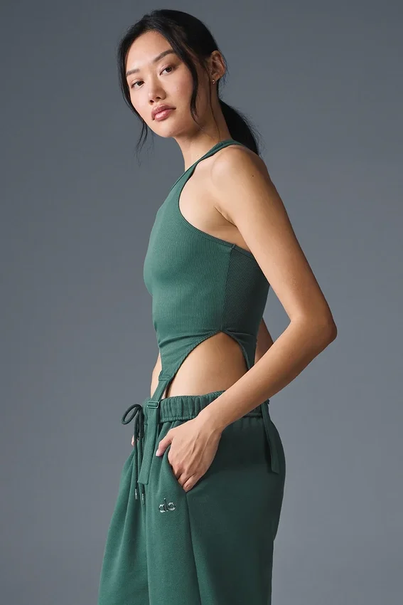 Alosoft ribbet Revelation-tank – Winter Ivy
