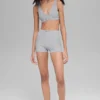 Alosoft Sincere Micro Shorts – Athletic Heather Grey