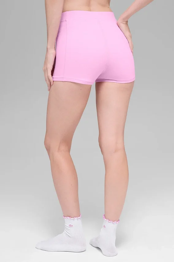 Alosoft Sincere Micro Shorts – Candy Heart Pink