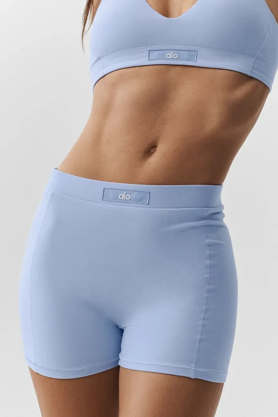 Alosoft Sincere Micro Shorts – Lys Provence-blå