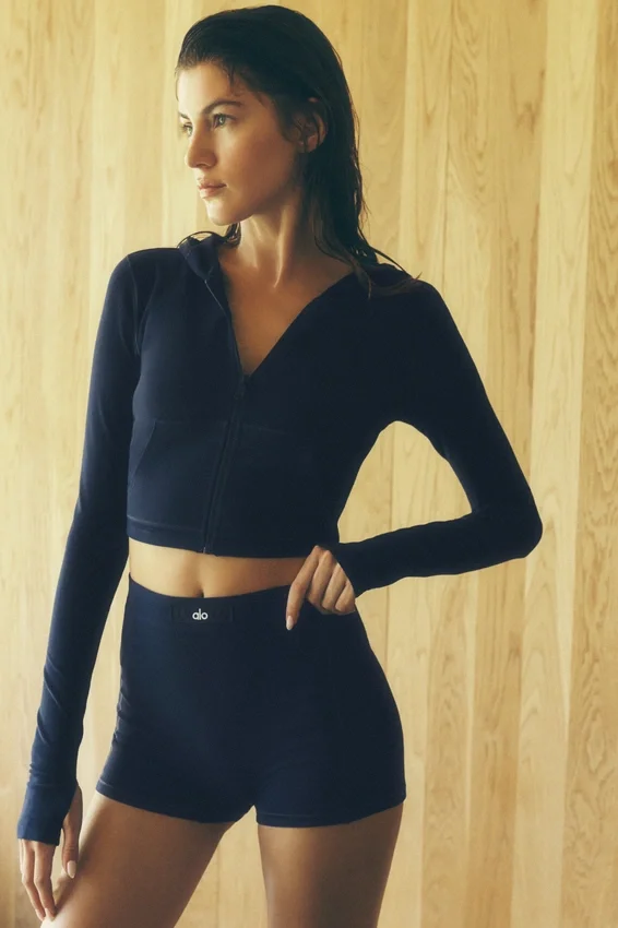 Alosoft Sincere Micro Shorts – marineblå