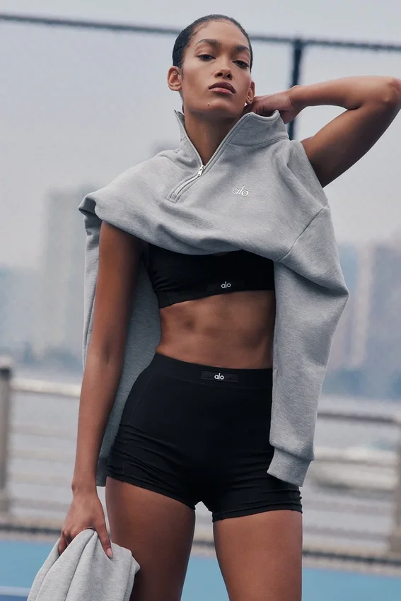 Alosoft Sincere Micro Shorts – Svart