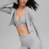 Alosoft Sincere tettsittende jakke – Athletic Heather Grey