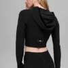 Alosoft Sincere tettsittende jakke – svart