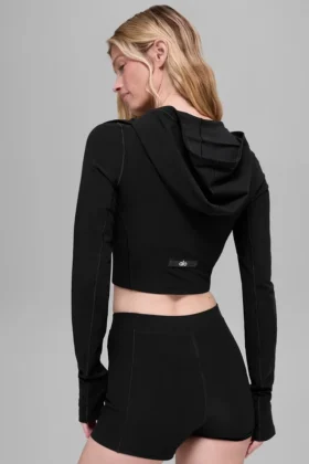 Alosoft Sincere tettsittende jakke – svart