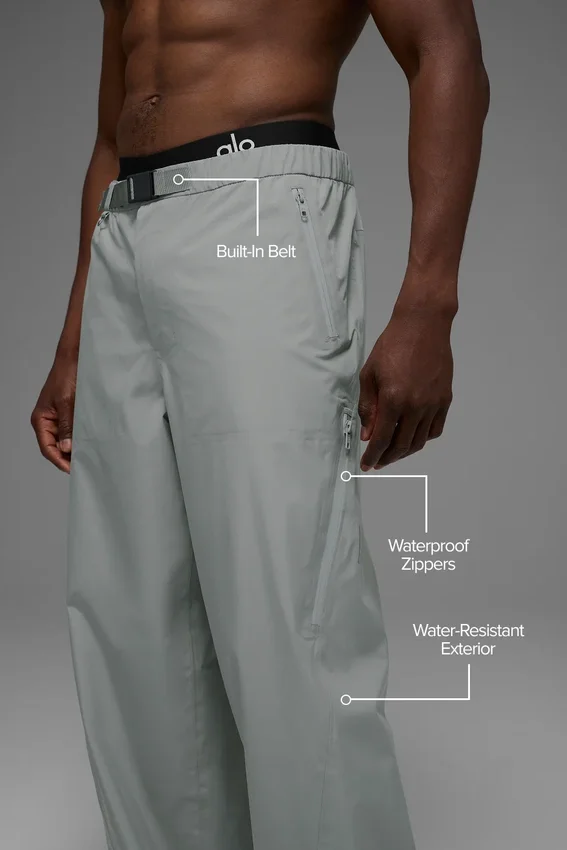 Alpha Shell-bukser – Lunar Grey
