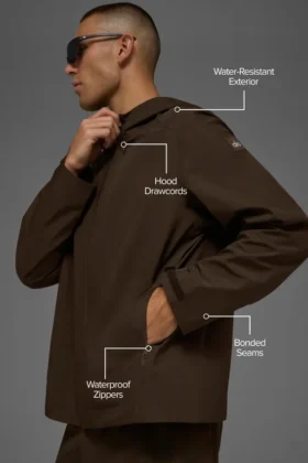 Alpha Shell-jakke – Espresso