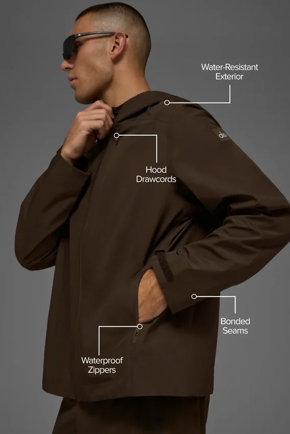 Alpha Shell-jakke – Espresso