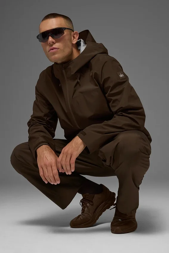 Alpha Shell-jakke – Espresso