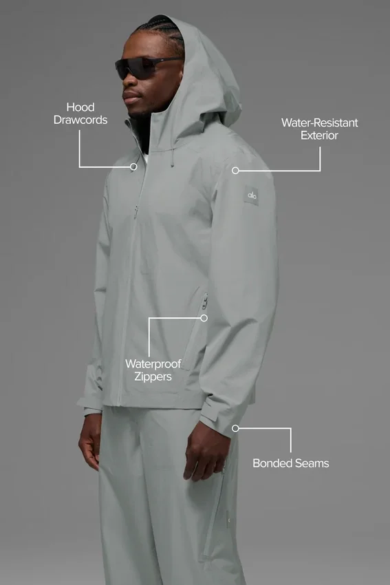 Alpha Shell-jakke – Lunar Grey
