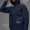 Alpha Shell-jakke – Navy