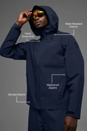 Alpha Shell-jakke – Navy