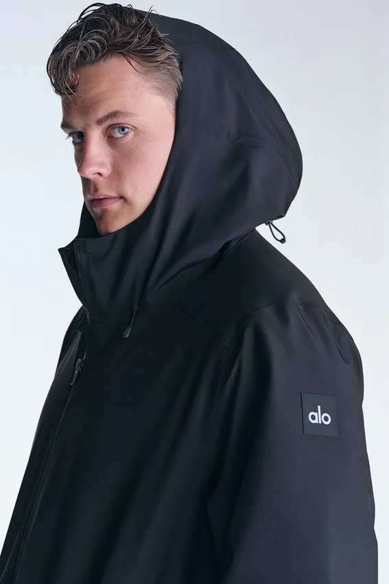 Alpha Shell-jakke – svart