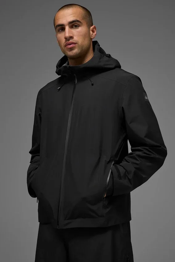 Alpha Shell-jakke – svart