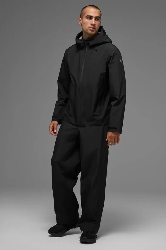 Alpha Shell-jakke – svart