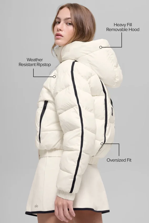 Aspen Love jakke – elfenben