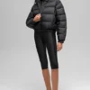Aspen Love pufferjakke – svart