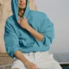 Axis-gensere med hette – Blue Breeze