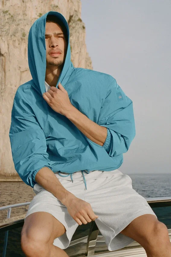 Axis-gensere med hette – Blue Breeze