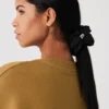 Bead It Oversized Scrunchie – Svart