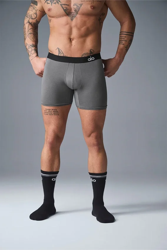 Boxershorts for dag og natt – Grå