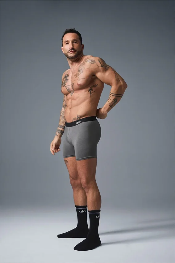 Boxershorts for dag og natt – Grå