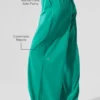 Breezy bukser med vide ben (lange) – Spruce Green