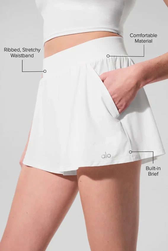 Breezy Shorts – hvit
