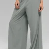 Breezy Wide Leg Bukser (Regular) – Lunar Grey