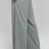 Breezy Wide Leg Bukser (Regular) – Lunar Grey